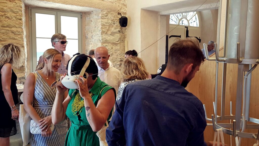 Virtual reality at Novena's exhibition